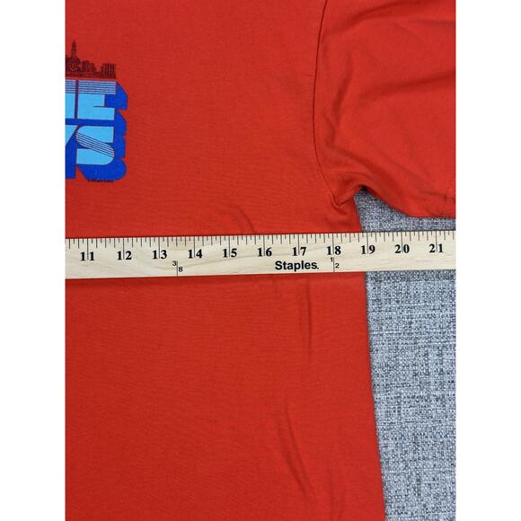 Vintage Beastie Boys 2004 Shirt Sz M Orange To The 5 Boroughs Graphic Band Y2K - Picture 4 of 12